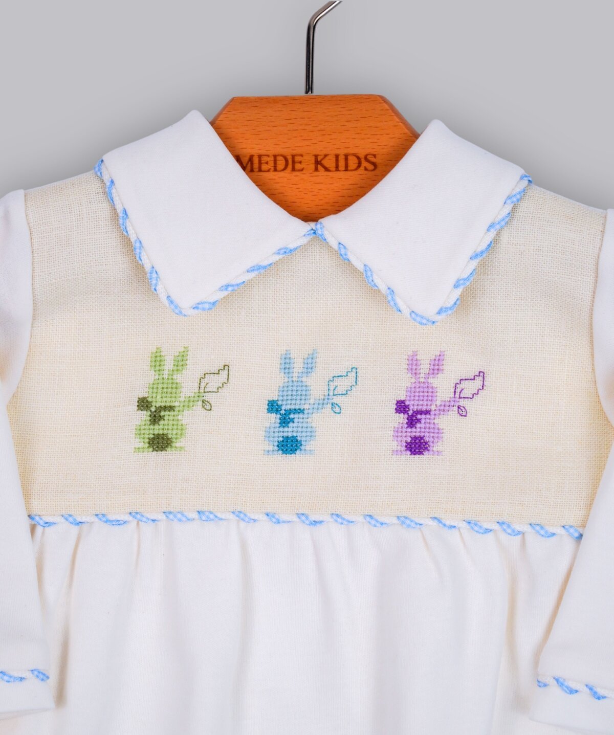 ETAMİN NAKIŞLI 3LÜ SET