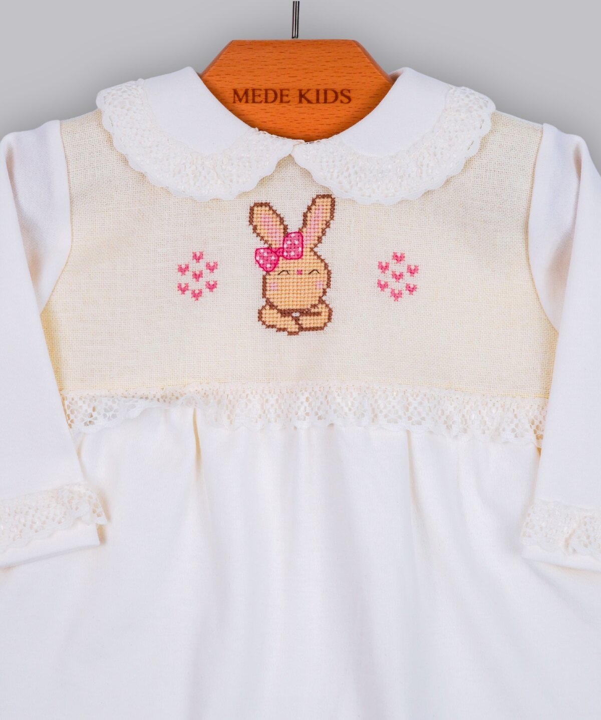 ETAMİN NAKIŞLI 3LÜ SET