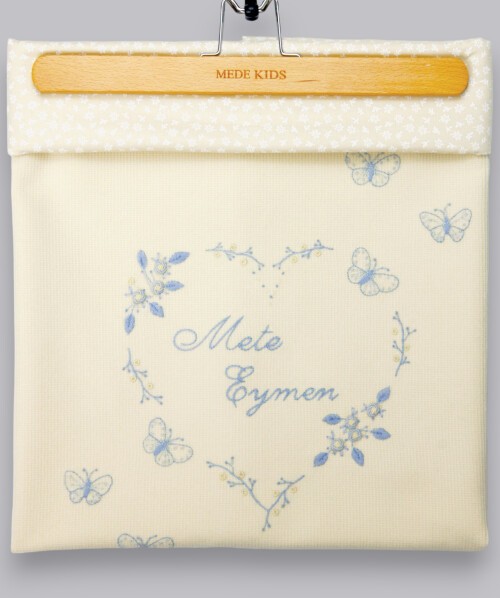 İSME ÖZEL KALP KELEBEK