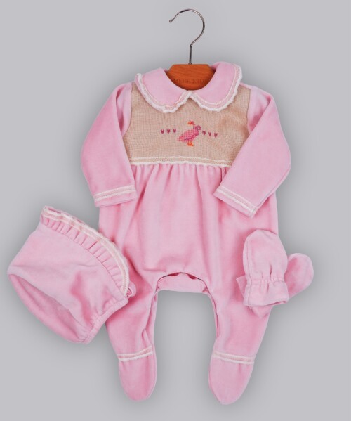 ETAMİN NAKIŞLI 3LÜ SET