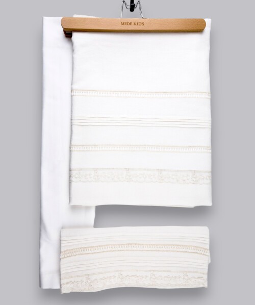 KETEN NERVÜRLÜ ÇİFT SIRA AJUR